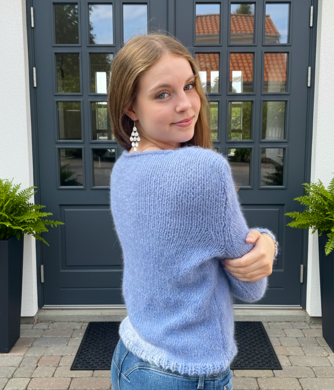 Weicher Soft Gratté Strickpullover Anleitung