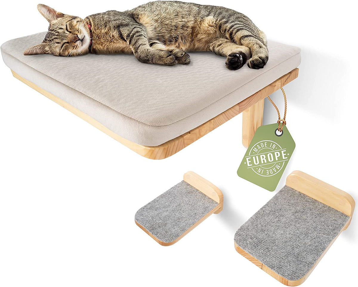 Katzen Kletterwand stabil und modern