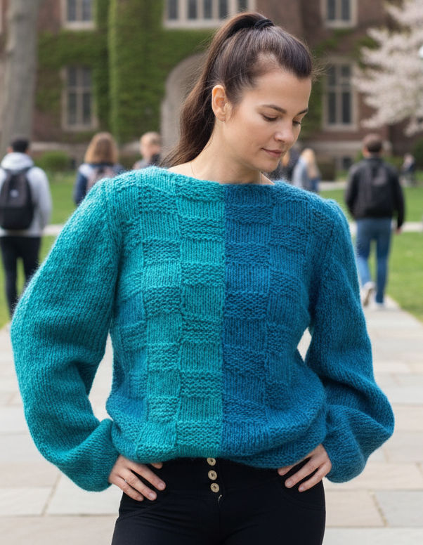 Bequemer cozy Strickpullover