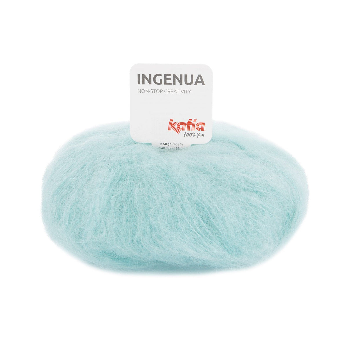 Strick-Set Mohair Jacke Ingenua von Katia – 9 Knäuel & Strickanleitung (Oversize)