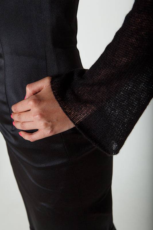 Gedrehter Schal für ihr Abendkleid für tief ausgeschnittene Kleider - Beemohr