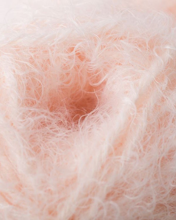 Knit Kit: Flauschiger Bolero DUST mit 3/4 Arm kuschelig weich - Beemohr