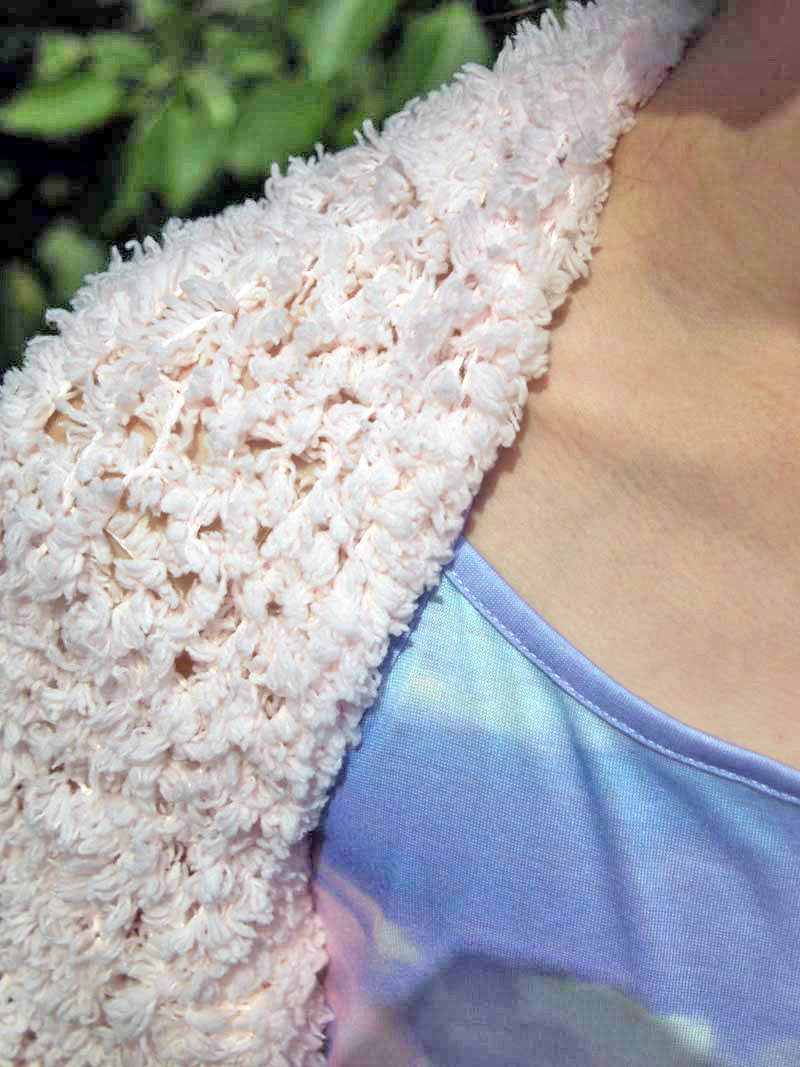 Blumenkinder Bolero COSMO flauschig und weich für Kommunion und Feste - Beemohr