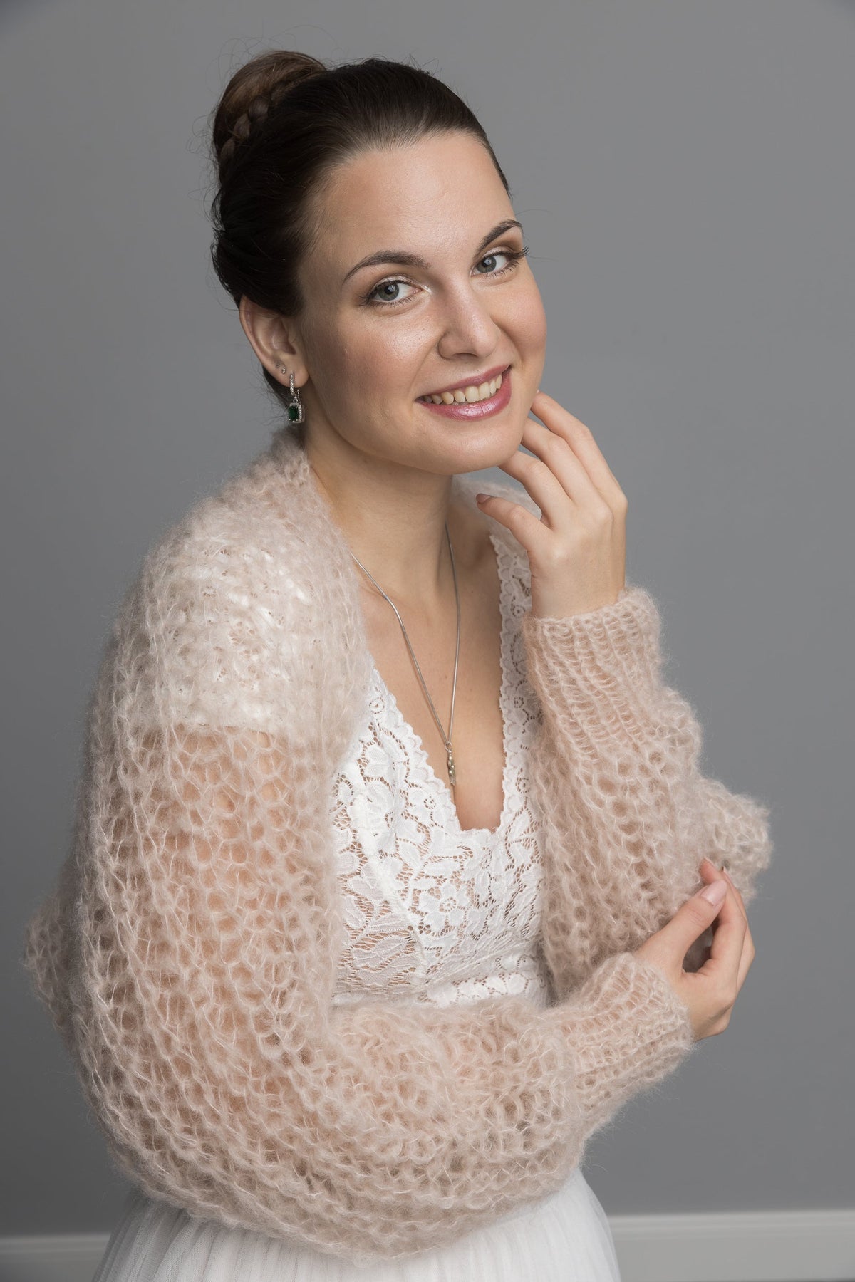 3 D Bolero BREEZE die Strickbox für deine Hochzeit - Beemohr