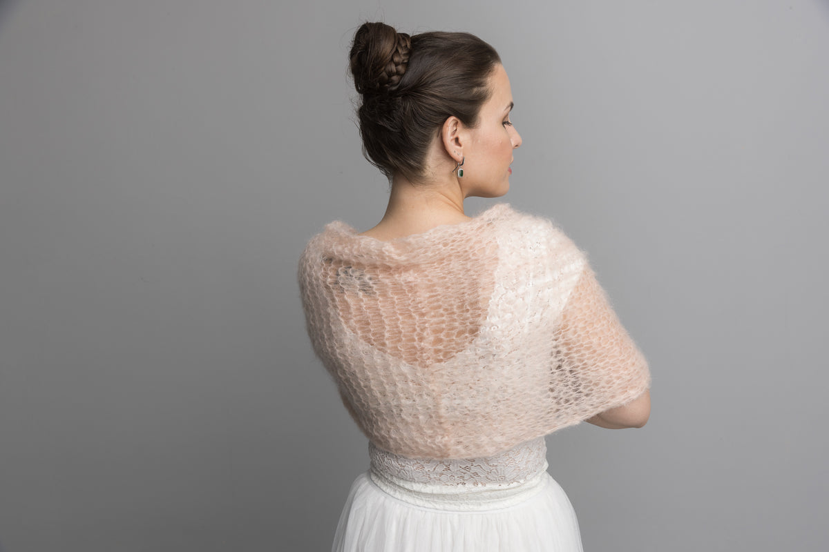 For You: Strick-Loop SINJA leicht in großer Masche gestrickt weich und locker ♥ - Beemohr