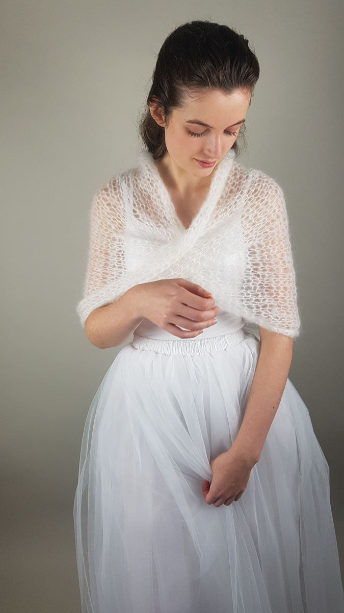 For You: Strick-Loop SINJA leicht in großer Masche gestrickt weich und locker ♥ - Beemohr