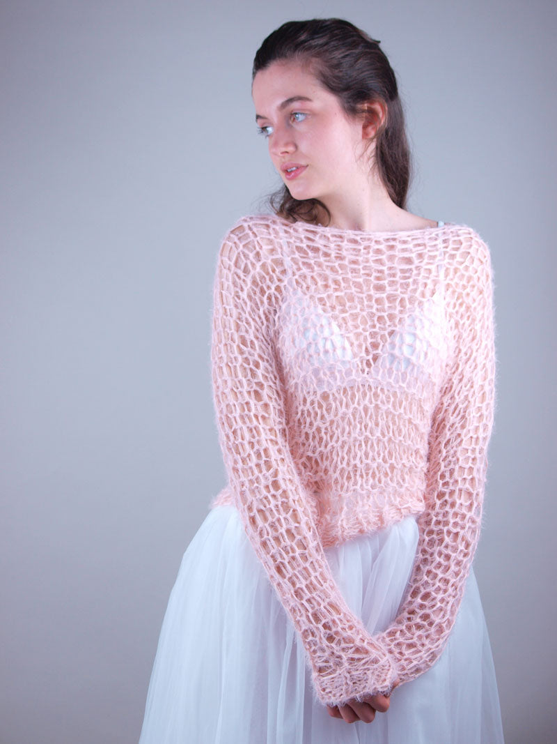 STRICKSET: Charly ein Pullover in grober Masche zum Selber Stricken - Beemohr