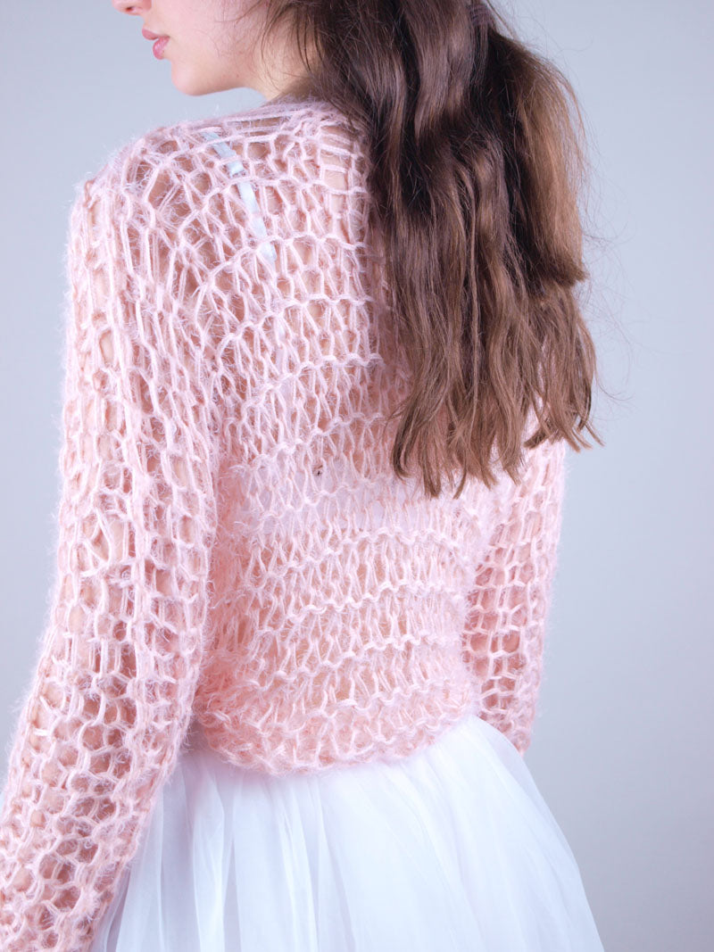 STRICKSET: Charly ein Pullover in grober Masche zum Selber Stricken - Beemohr