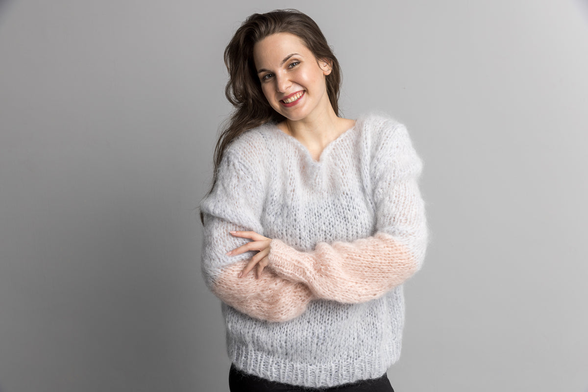 Strickpullover chunky knit Beemohr
