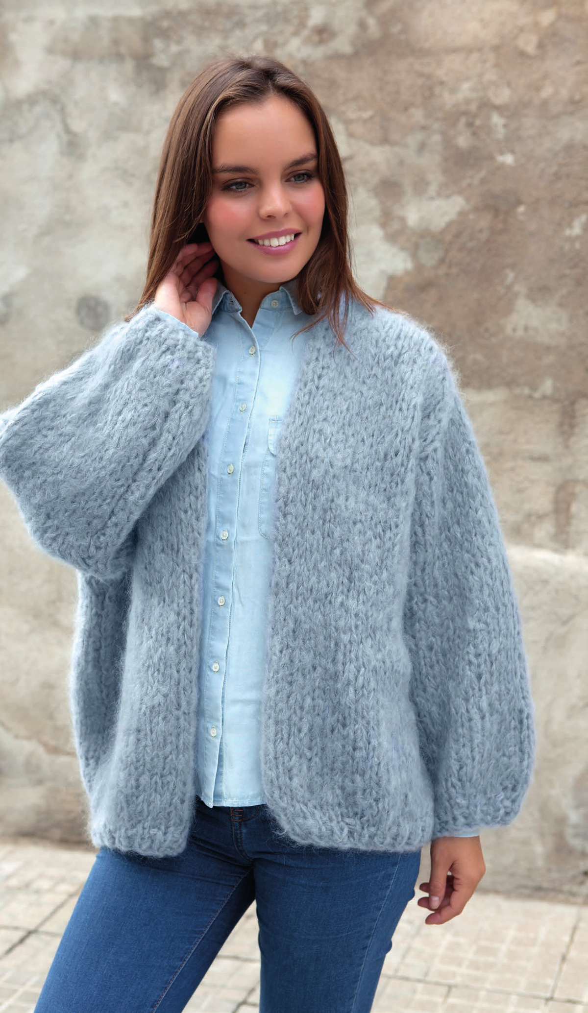 Überraschung: Strickbox mit Wolle & Strickanleitung - Beemohr