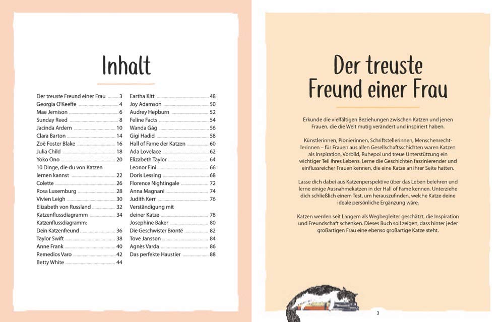 Hinter jeder großartigen Frau steht eine besondere Katze