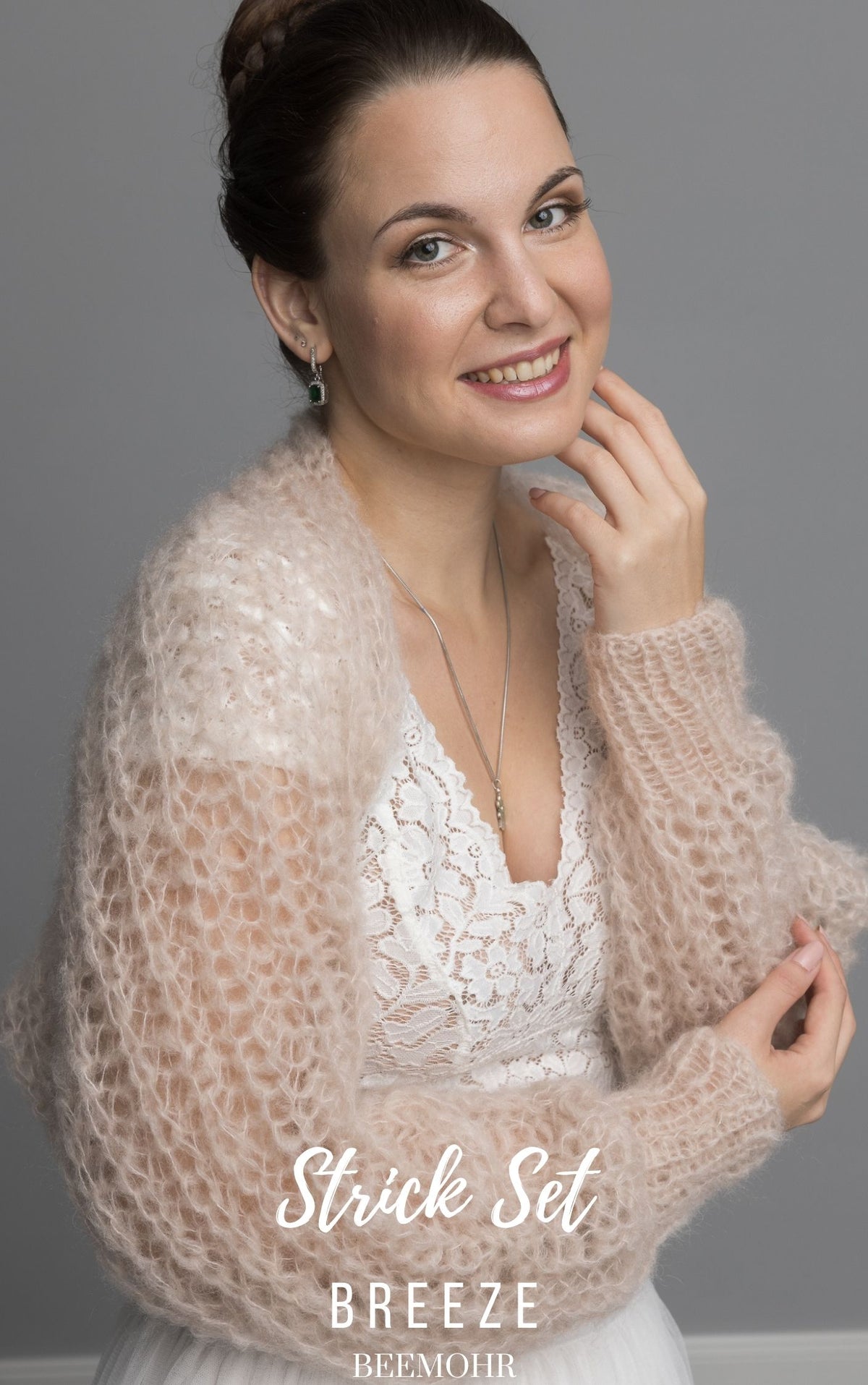 3 D Bolero BREEZE die Strickbox für deine Hochzeit - Beemohr