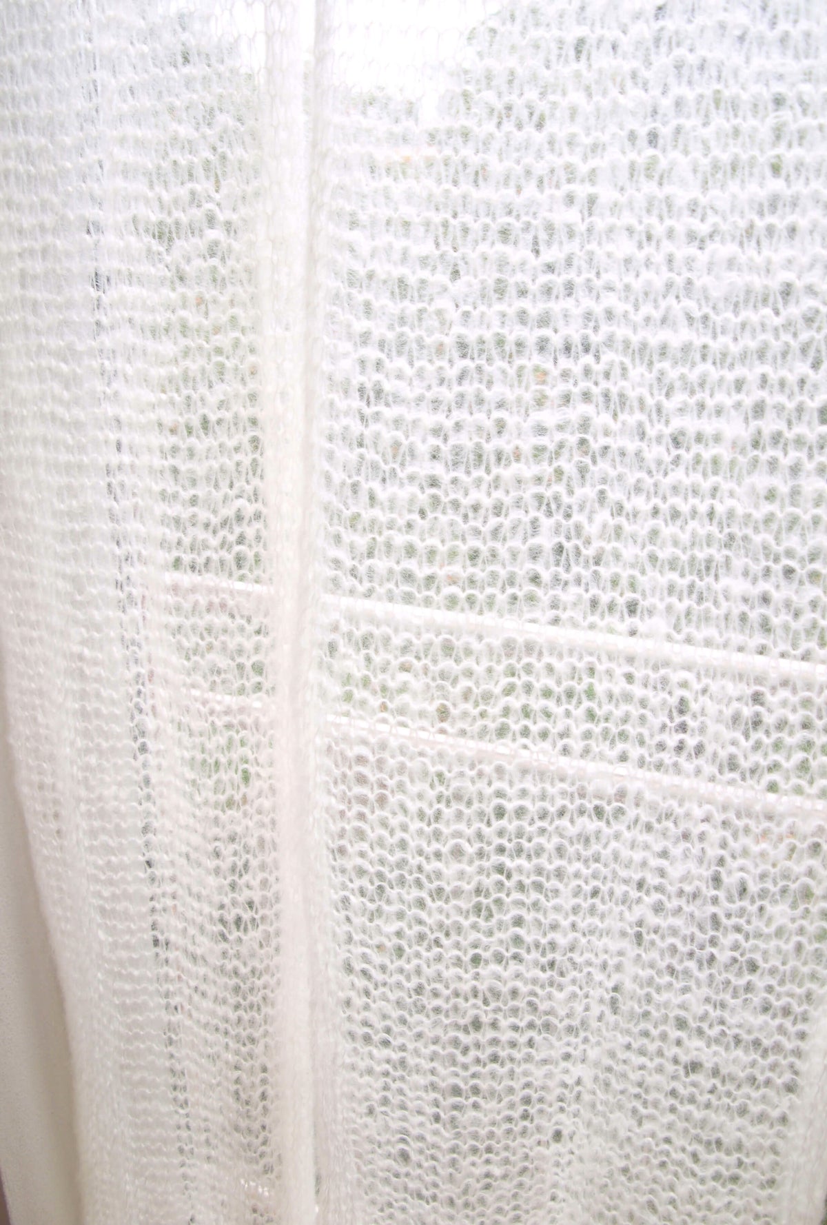 Strickprojekt Gardinen