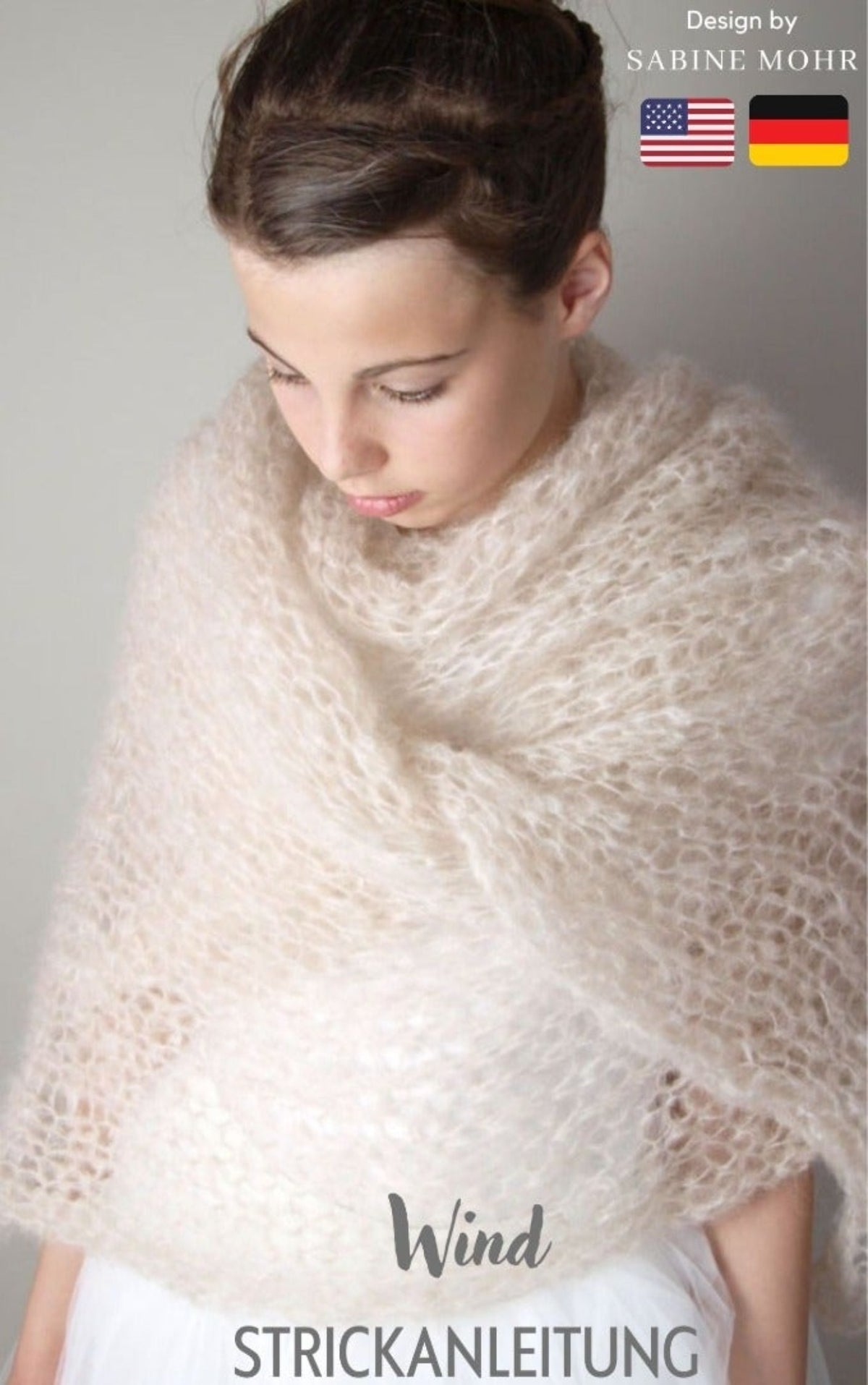 Strickanleitung für eine Stola WIND grob gestrickt - Beemohr