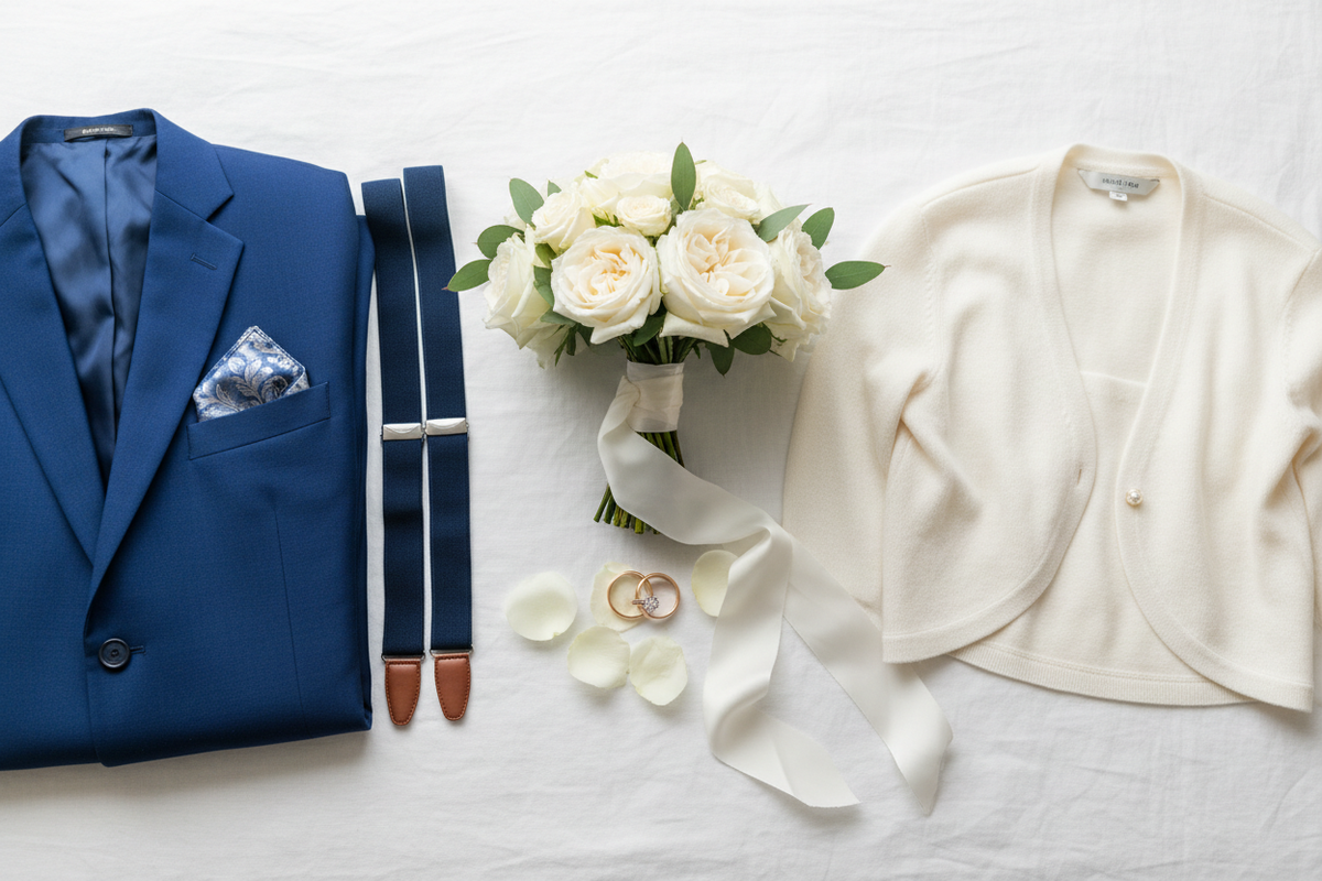 Der Anzug für die Hochzeit