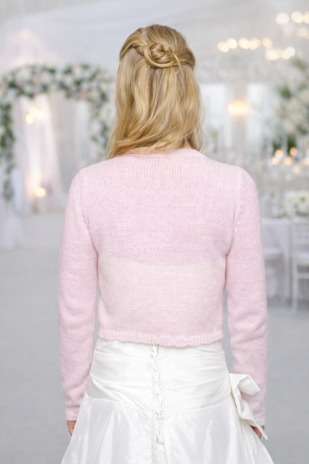 Brautjacke Fee stricken – Strickanleitung aus Merino Wolle (PDF)