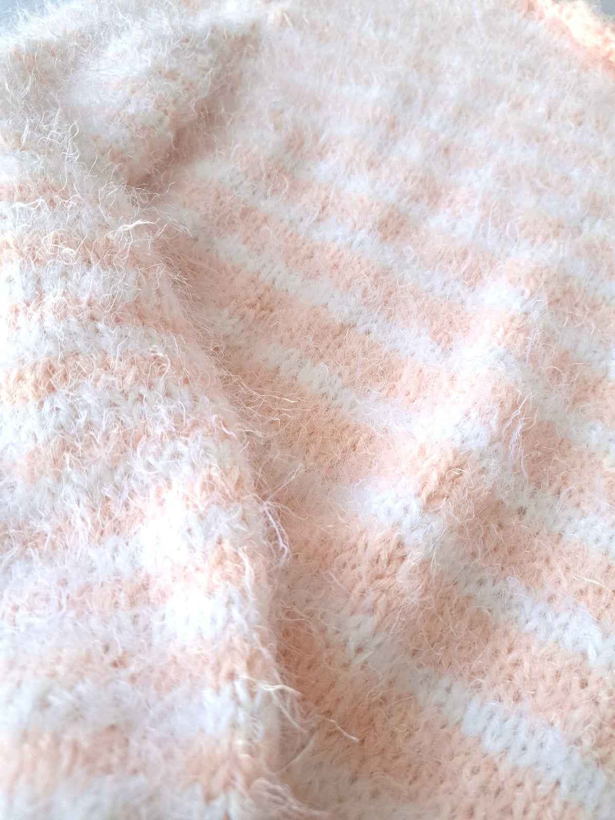 Beaugency Edler Kuschelpullover gestreift