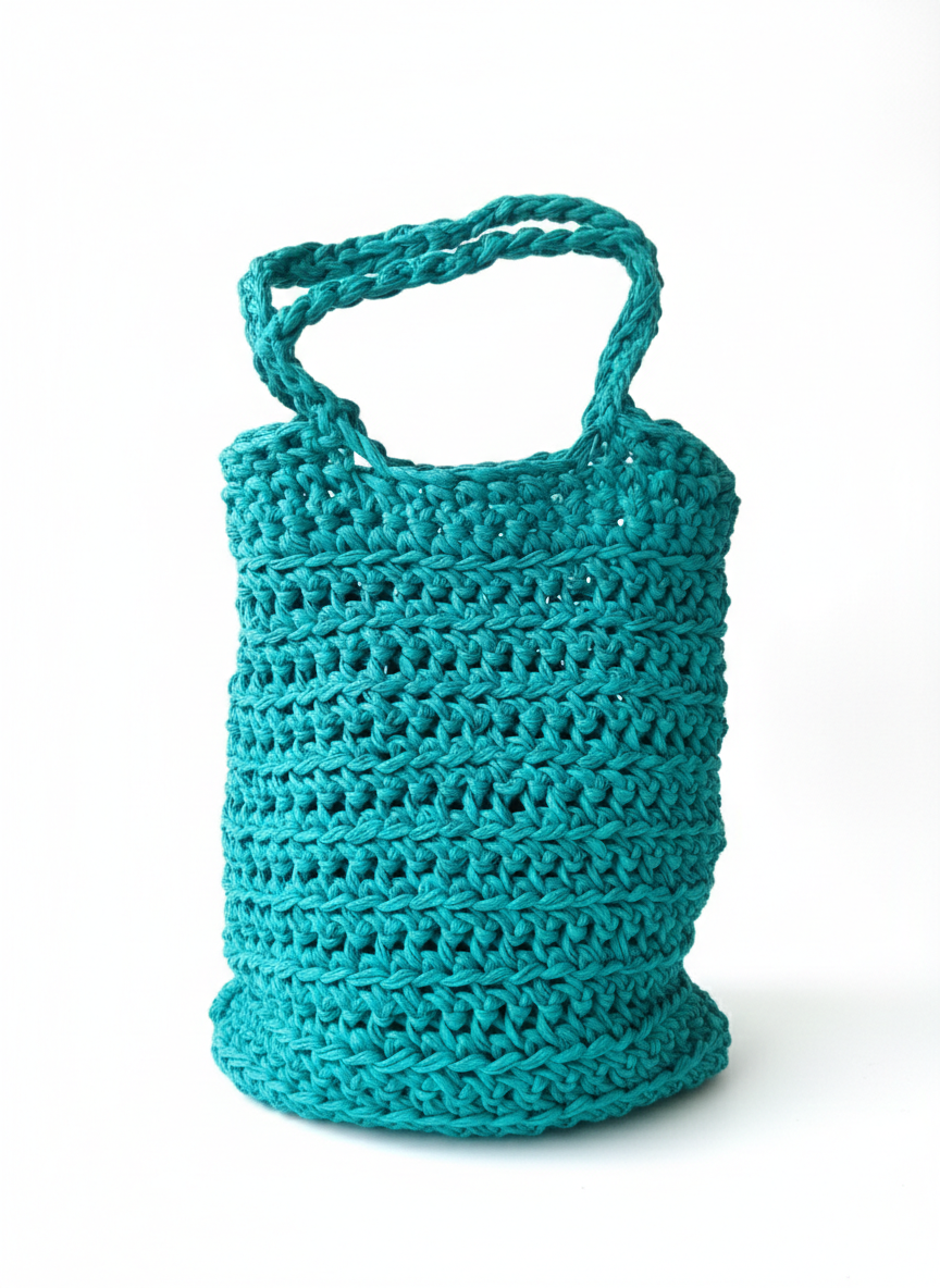 Shopper-Tasche häkeln – Häkelanleitung Strandtasche aus Wow Rewashi