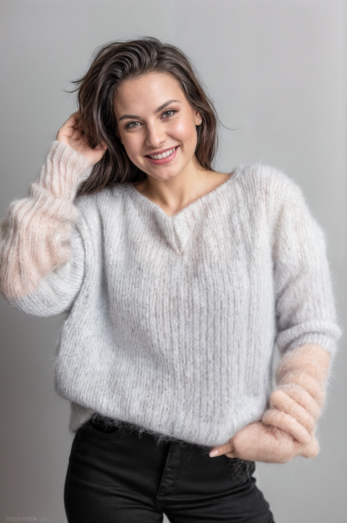 Chunky knit sweater pattern