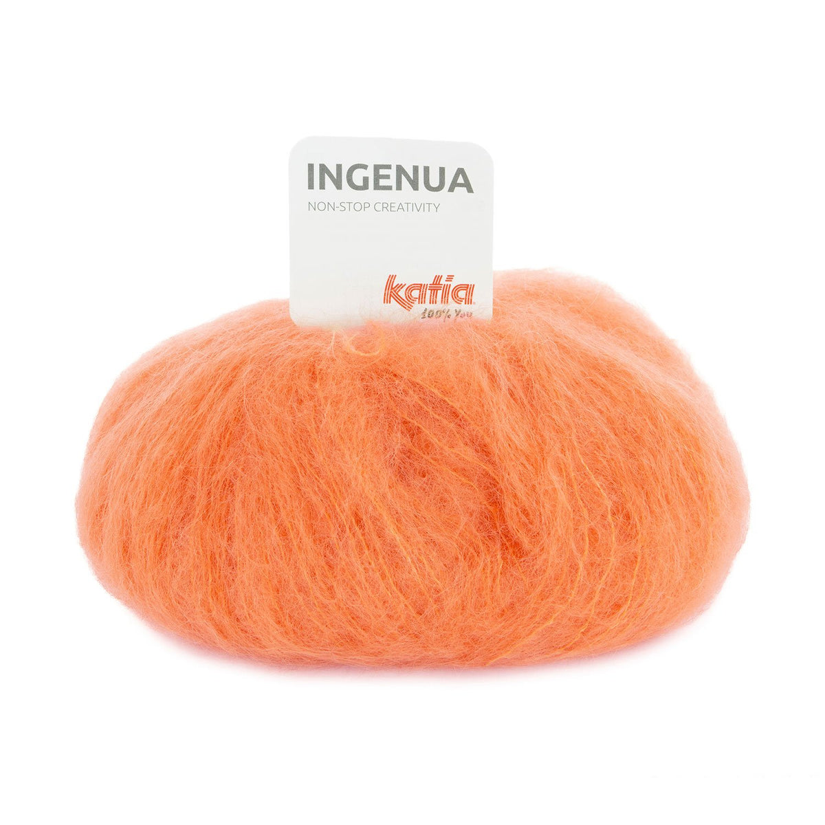 Strick-Set Mohair Jacke Ingenua von Katia – 9 Knäuel & Strickanleitung (Oversize)
