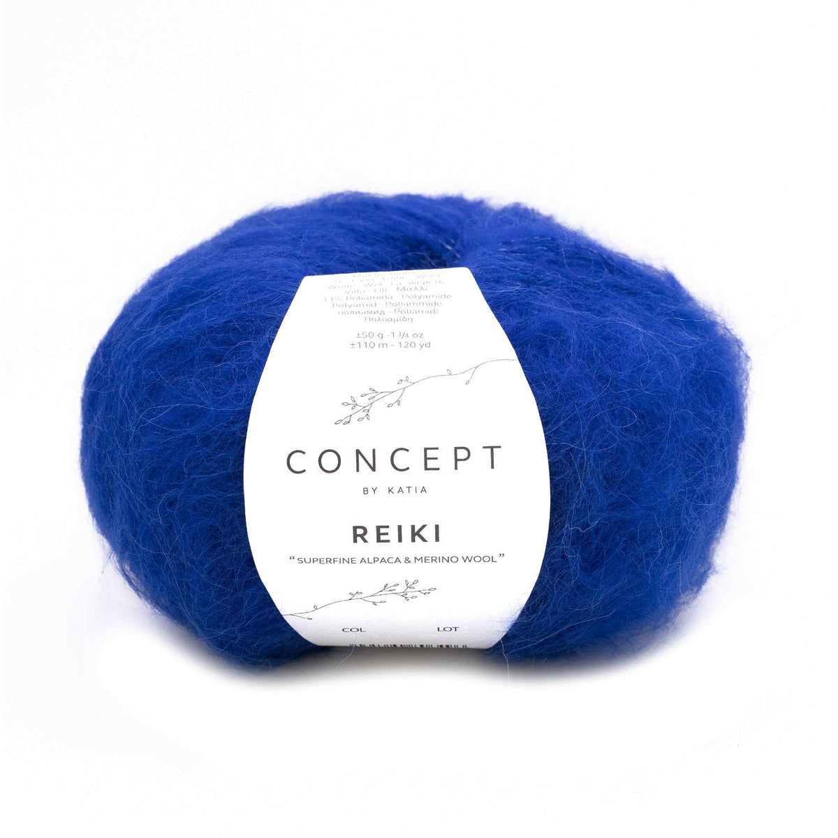 Reiki königs blau Wolle von Katia