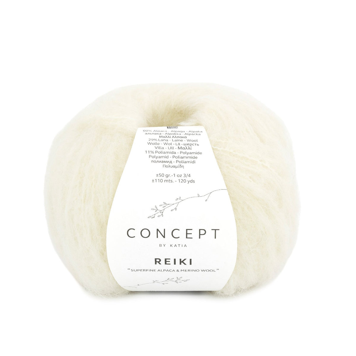 Reiki creme 100 Wolle von Katia