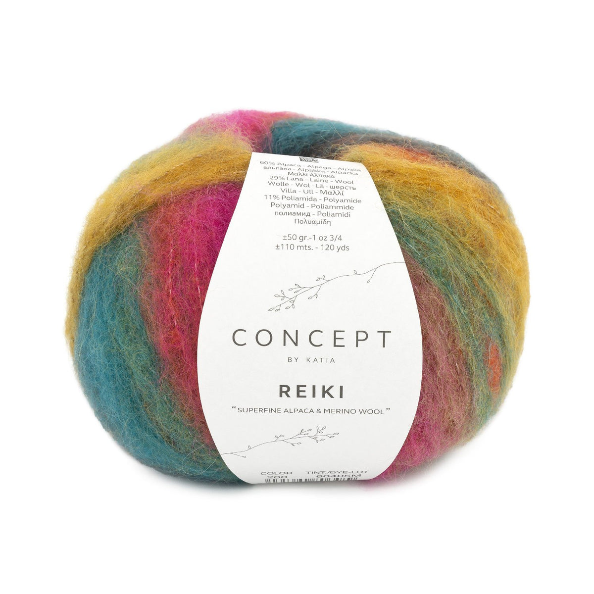 Reiki Verlaufs Wolle von Katia bei Beemohr