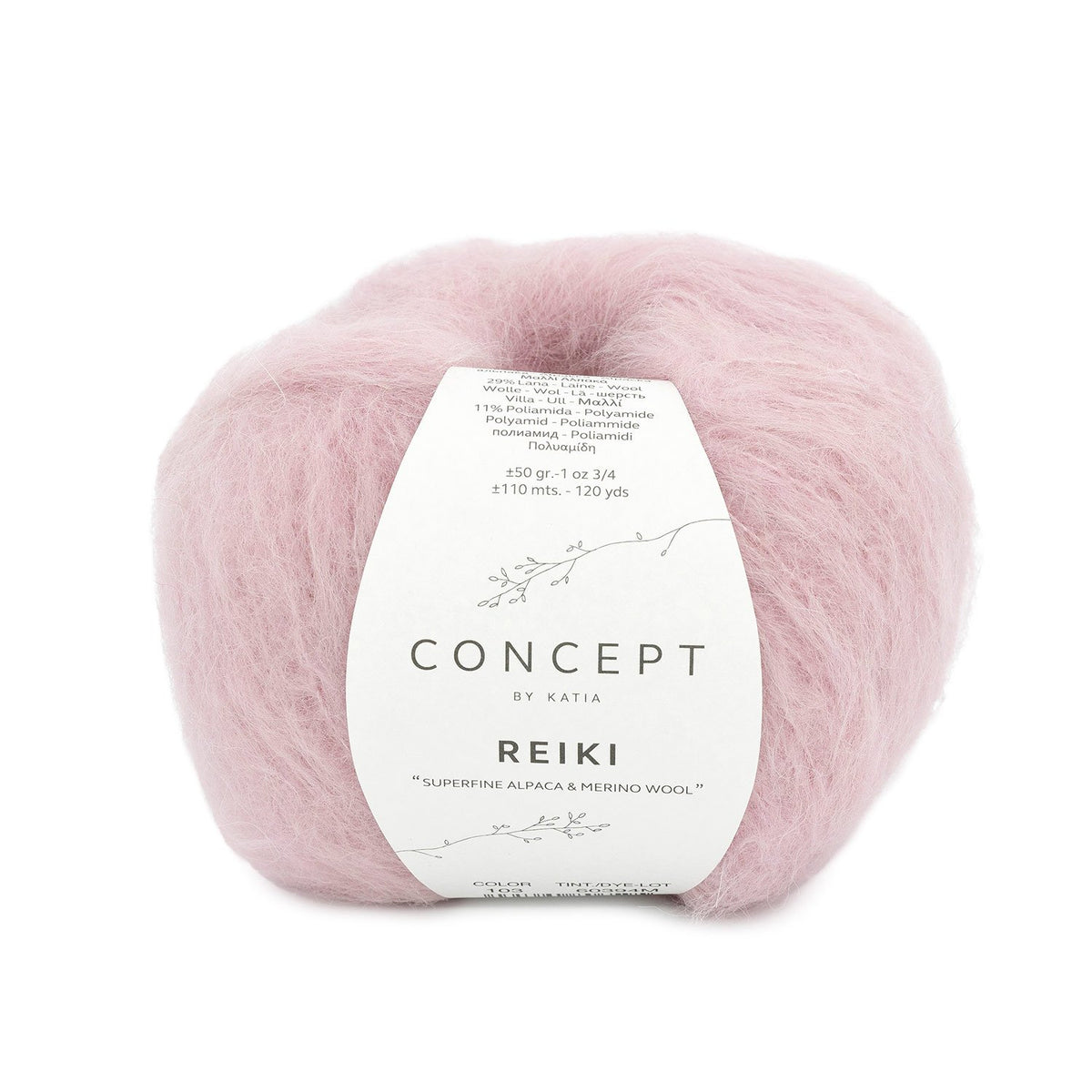 Reiki rose 103 Wolle von Katia