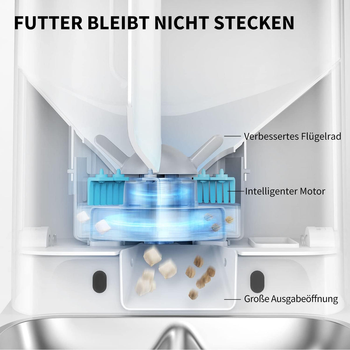 Futterautomat in weiß von Petkit