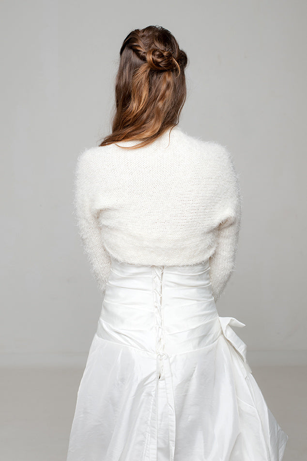 Kuschelige Bolero Jacke von Beemohr