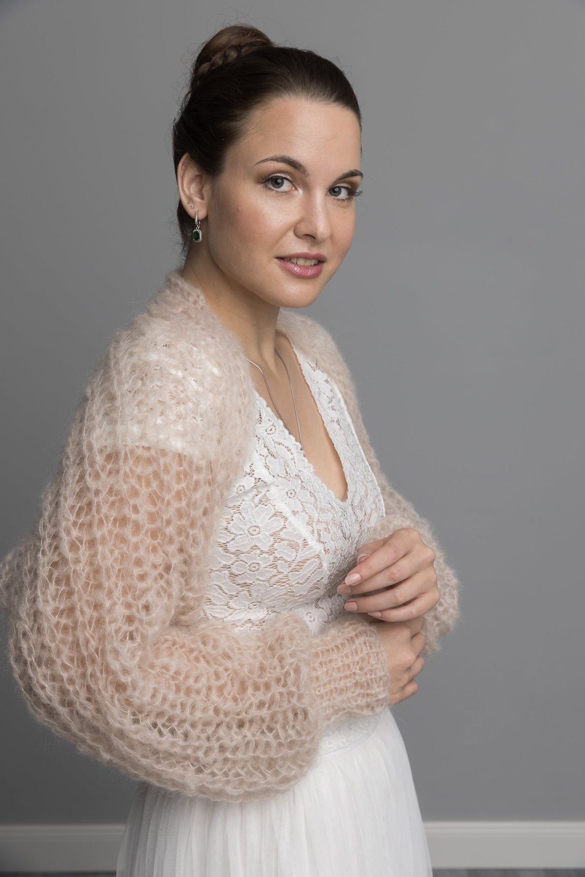 3 D Bolero BREEZE die Strickbox für deine Hochzeit - Beemohr