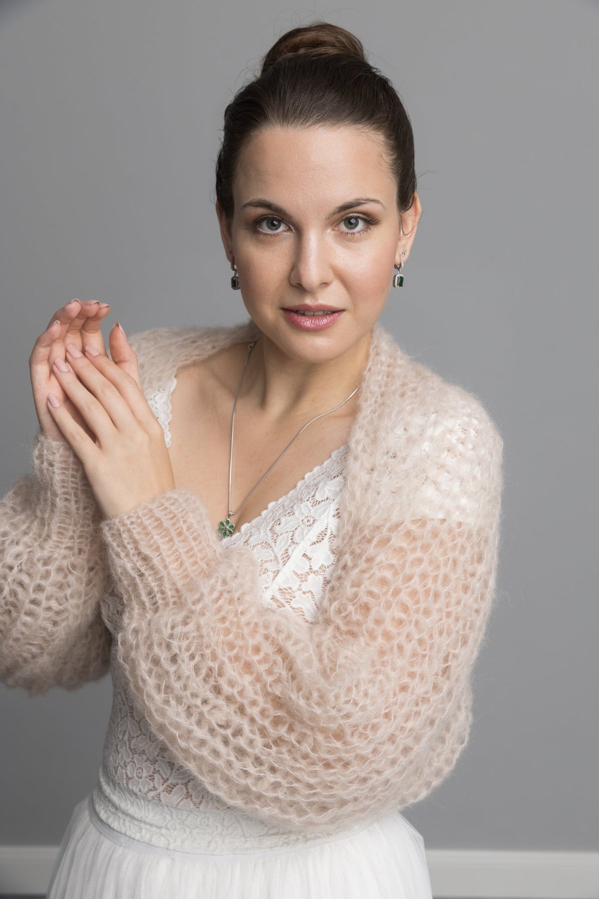 3 D Bolero BREEZE die Strickbox für deine Hochzeit - Beemohr