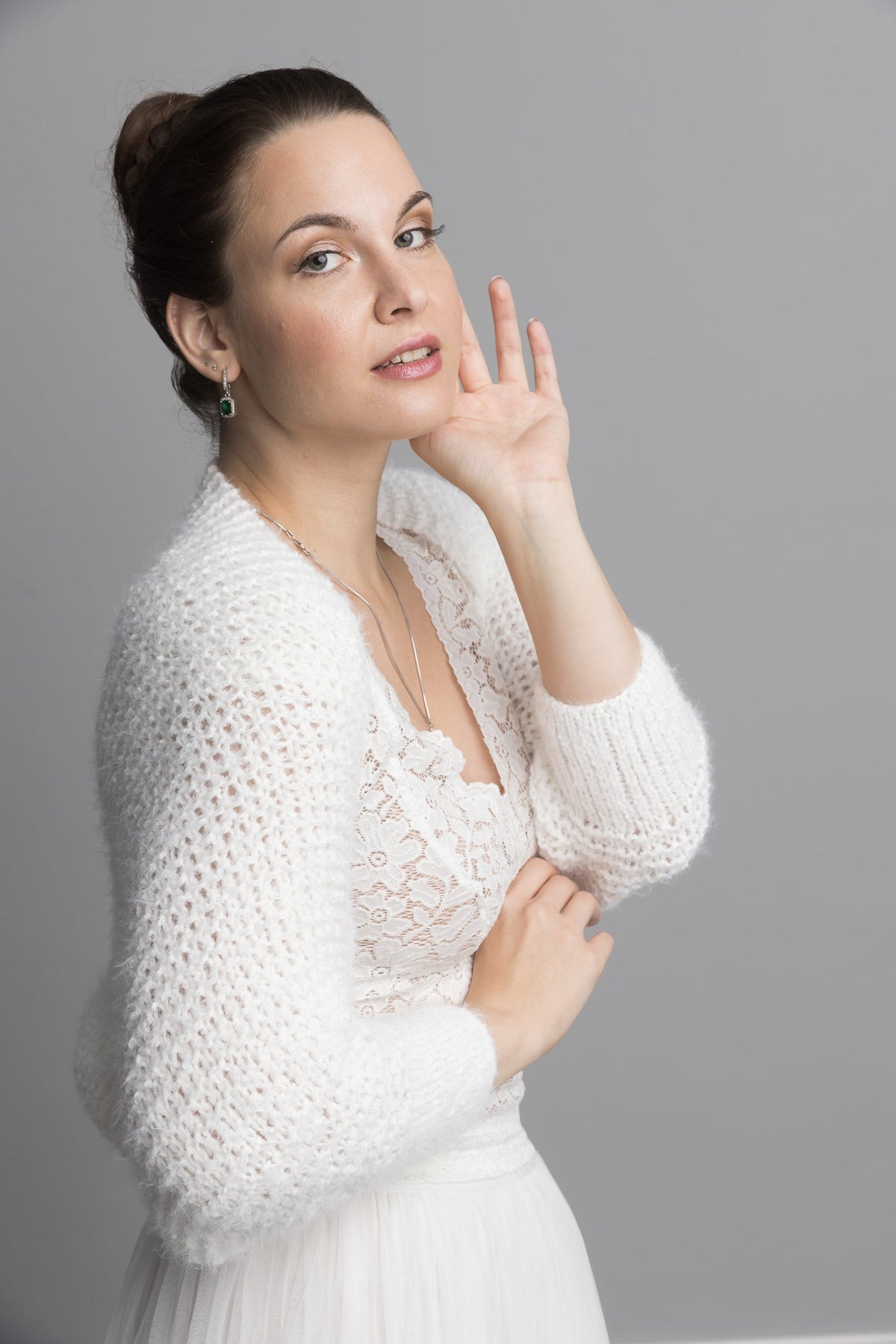Strickanleitung weiter Bolero für Feste - Beemohr