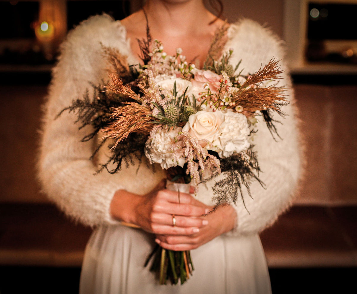 Braut Pullover BRONJA mit 3/4 Arm kuschelig weich für festliche Anlässe oder die Jeans - Beemohr