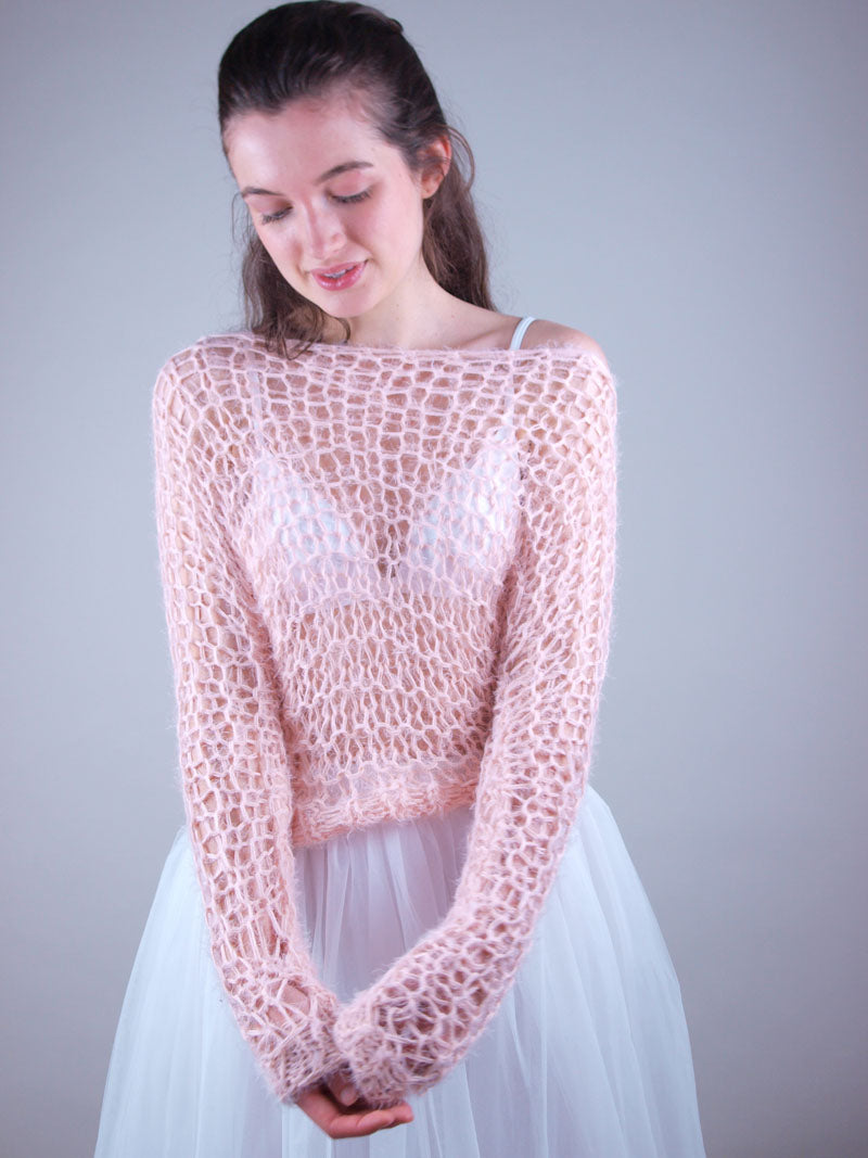 STRICKSET: Charly ein Pullover in grober Masche zum Selber Stricken - Beemohr