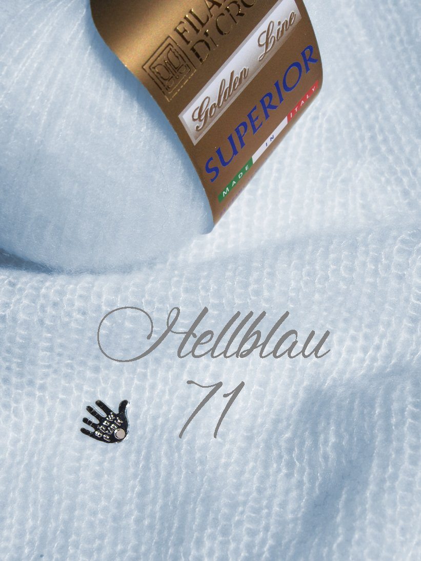 Strickpullover weit fallend PARADISE in weiß & ivory gestrickt für Vintage Weddings - Beemohr