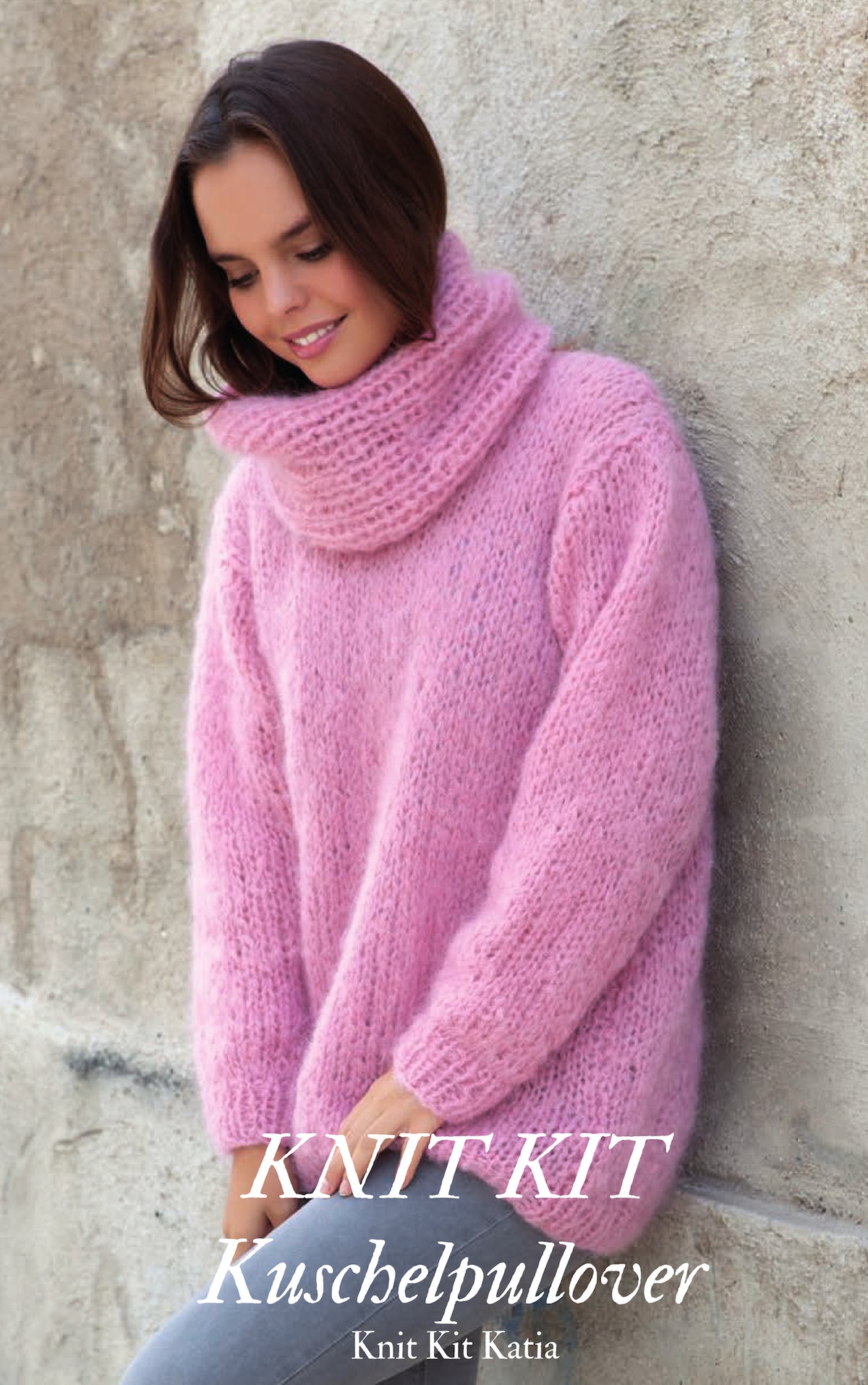 Strickanleitung Pullover aus Ingenua Mohair schnell gestrickt - Beemohr