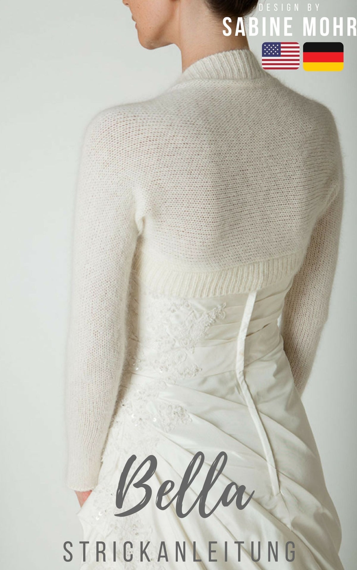 Braut Bolero selber stricken: BELLA fast ohne Nähte weich und warm für ihre Hochzeit - Beemohr