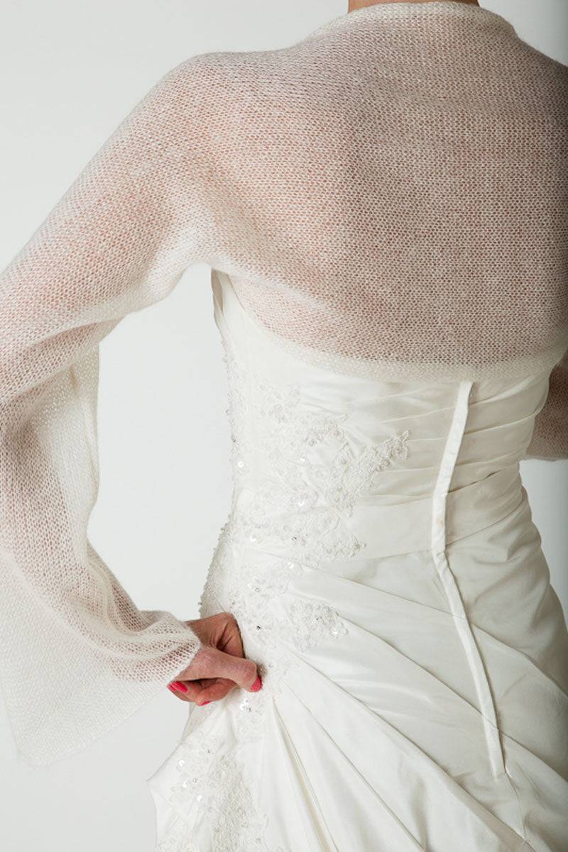 Gedrehter Schal für ihr Abendkleid für tief ausgeschnittene Kleider - Beemohr