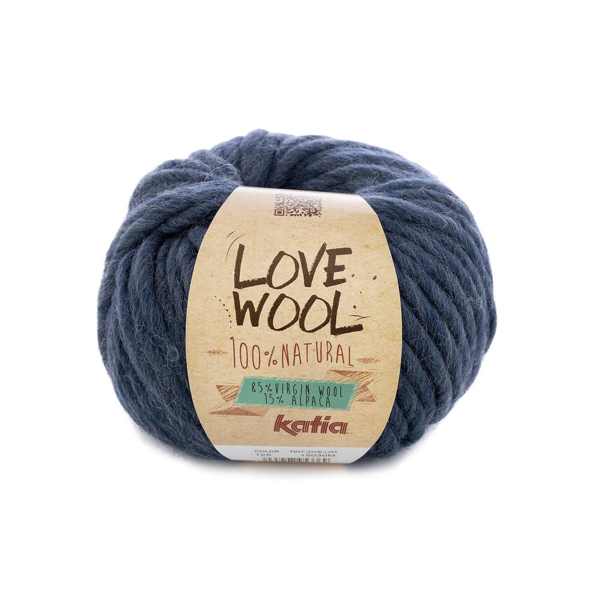 Love Wool dicke Wolle aus natürlichem Garn von KATIA - Beemohr